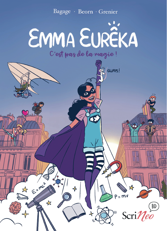 3d book display image of Emma Eurêka : C'est pas de la magie !